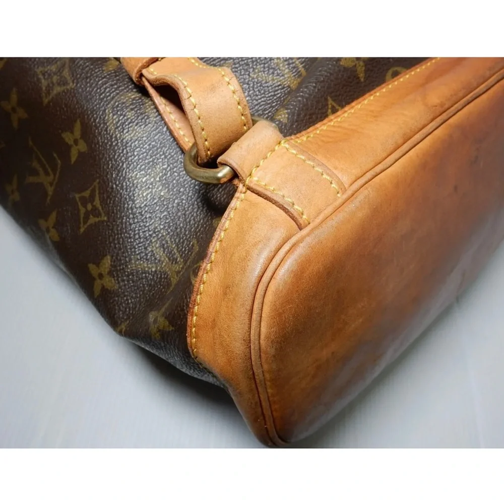 Louis Vuitton Classic Monogram Tan Backpack - Picture 10 of 14